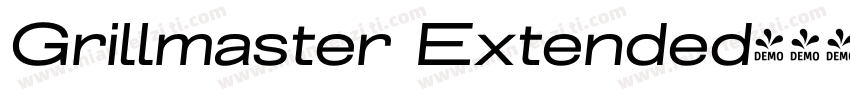 Grillmaster Extended字体转换